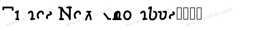 Times New Rhombus字体转换